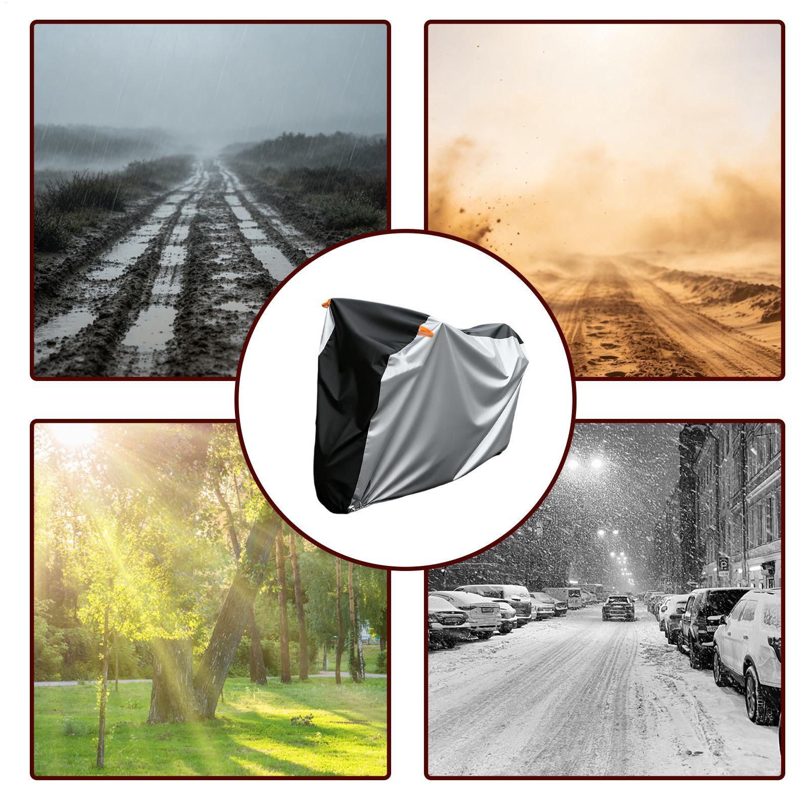Scooter Electric - Bike Cover UV Protection Windproof Canopy