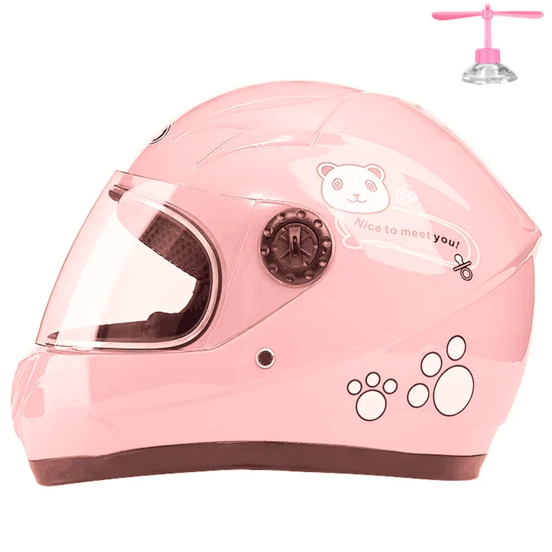 Scooter Helmet Set - Children's Motorcycle Helmet 3-9 Years Old