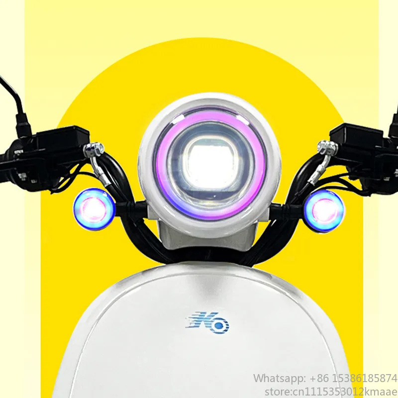 Electric Scooter Adults - 1200w 2 Wheeler Durable Electric Moped