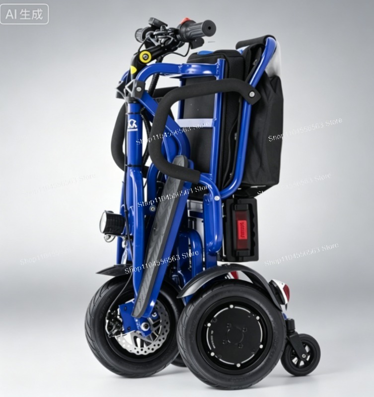 Folding Electric Scooter - Portable Lightweight Electric Folding Mobility Scooter,