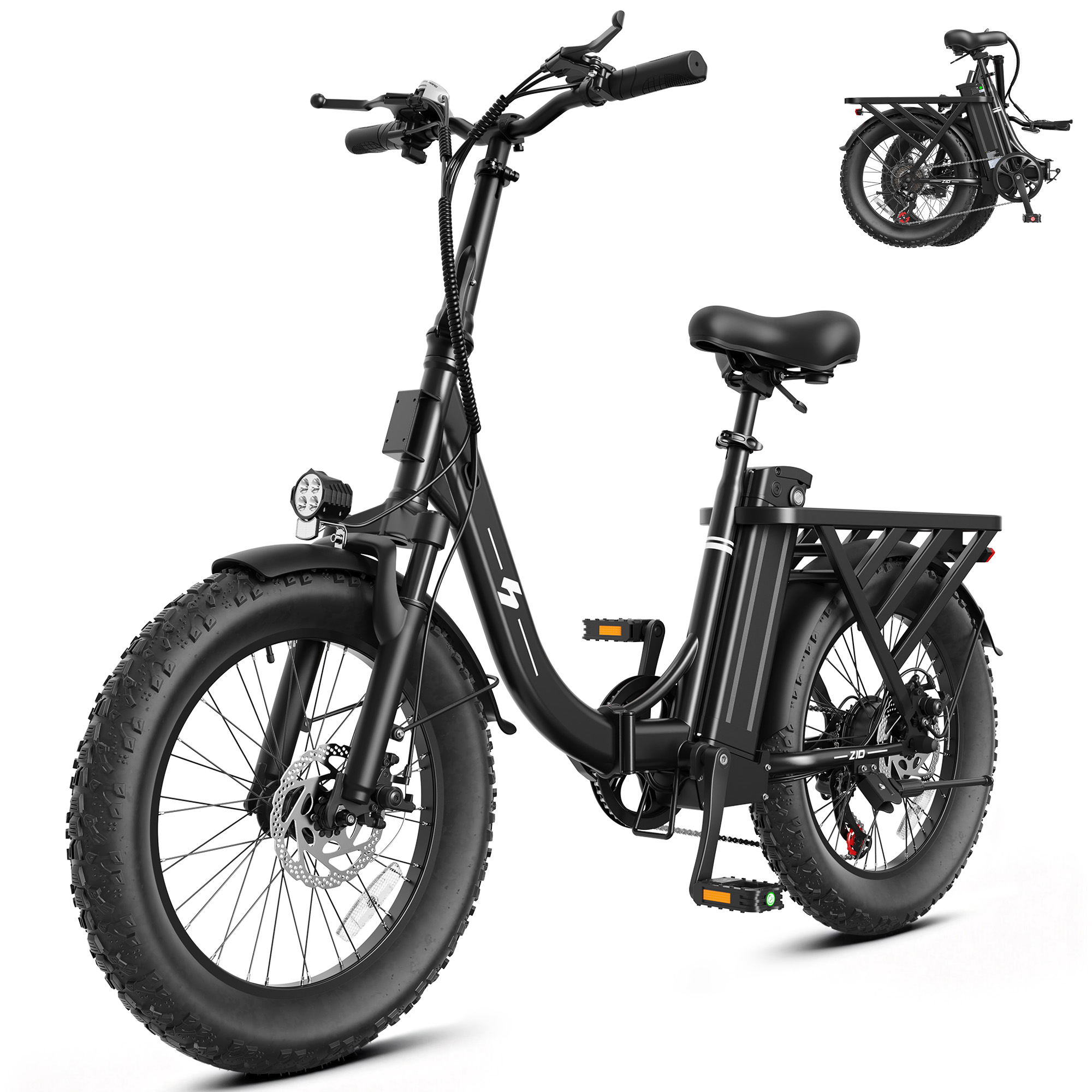 Electric Scooter Adults - Hopepeak Z10 Folding Electric Bike for