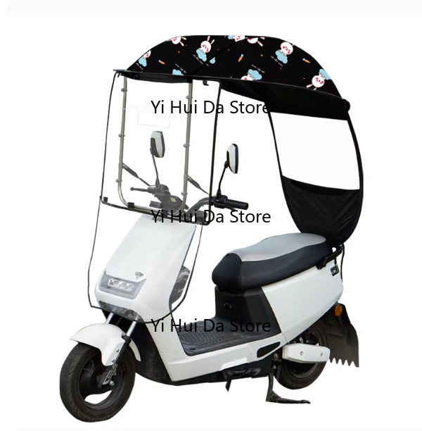 Electric Vehicle Awning Sunsha - Electric Scooter Rain Cover 评论和价格