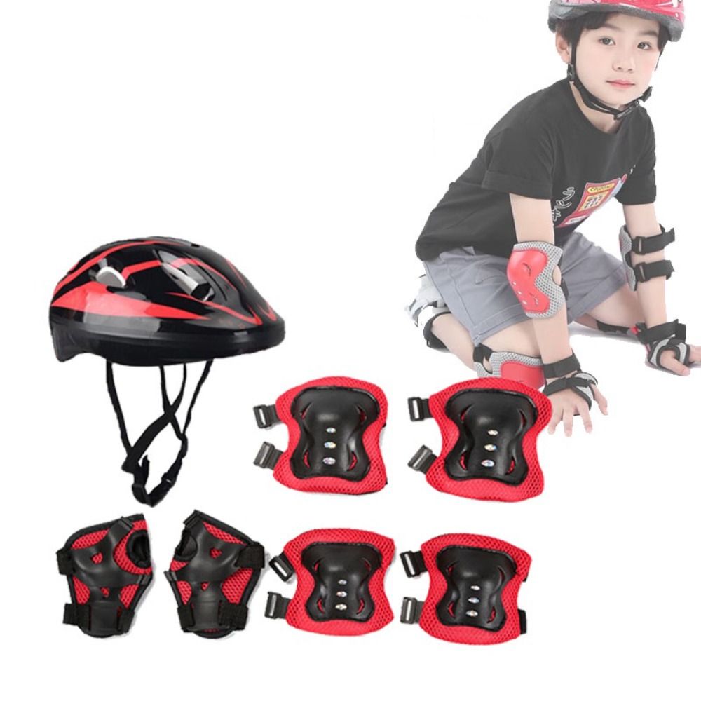 Kids Helmet Knee Elbow Pads Wr - Scooter Helmet Set 评论和价格