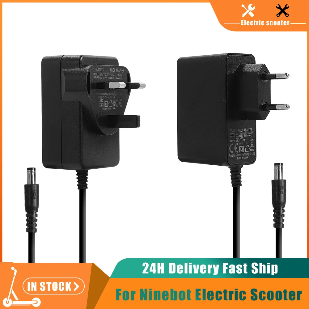 25.2V 1A Charger for Ninebot b - Kids Electric Scooter 评论和价格